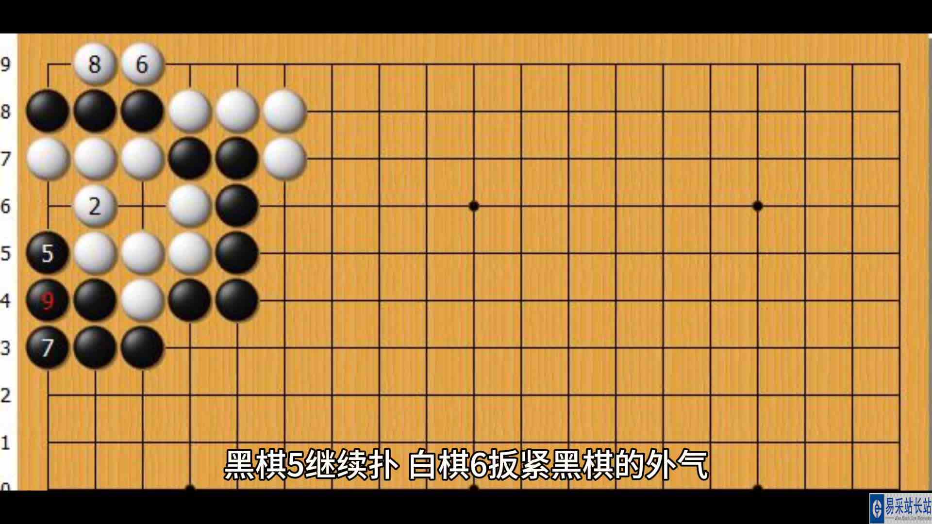 黑棋挖是手筋，黑棋通过挖，使黑棋运用倒扑提吃掉白棋的棋筋