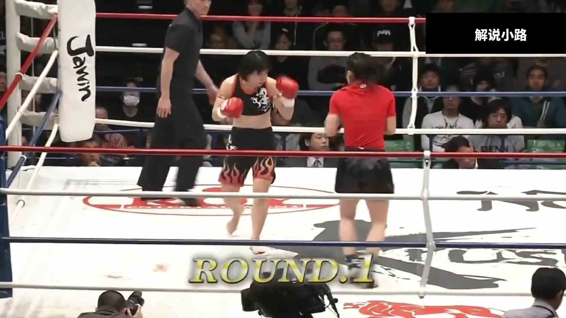 日本拳王找菜鸟刷战绩，找到了张伟丽，没想到是个王者