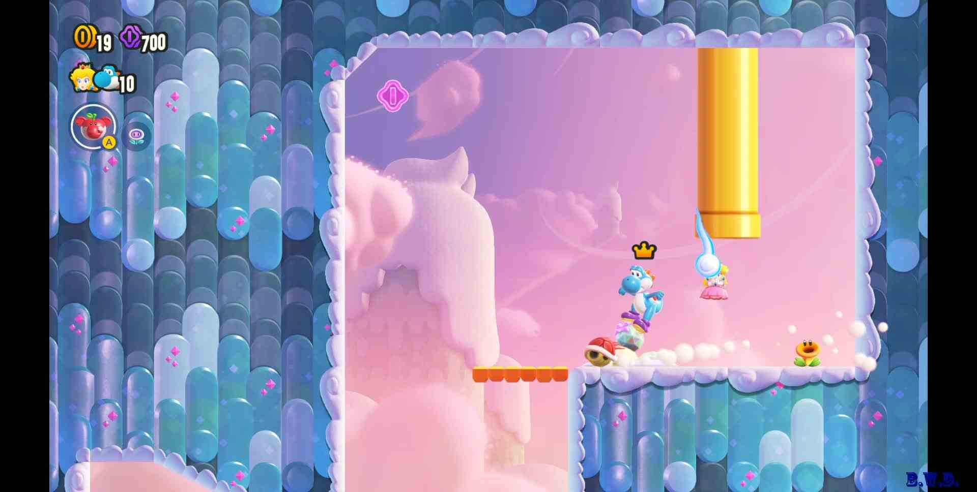 超级马里奥兄弟惊奇双人联机EP08\-见过2米大长腿的马里奥和公主吗