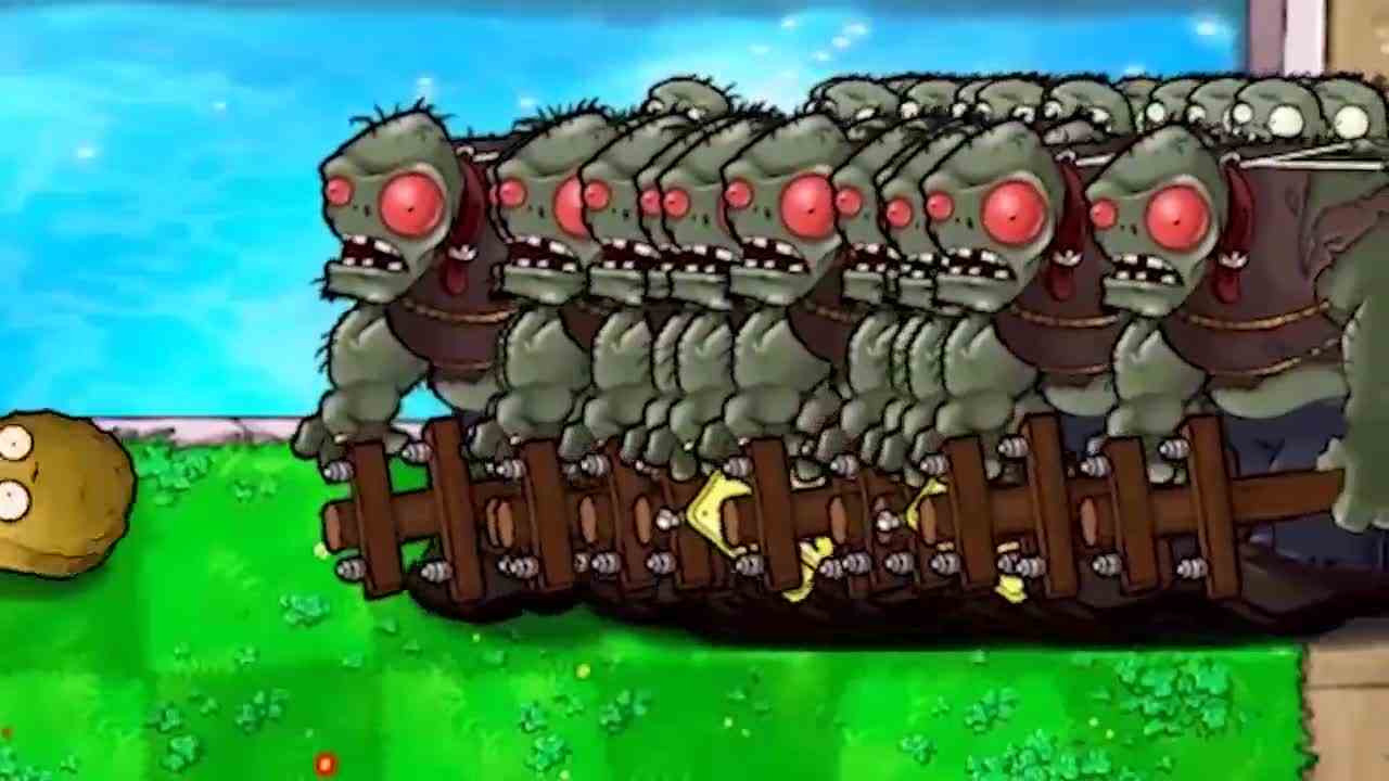 植物大战僵尸：论一个小坚果如何战胜一大波红眼，这就是传说中的超能力？