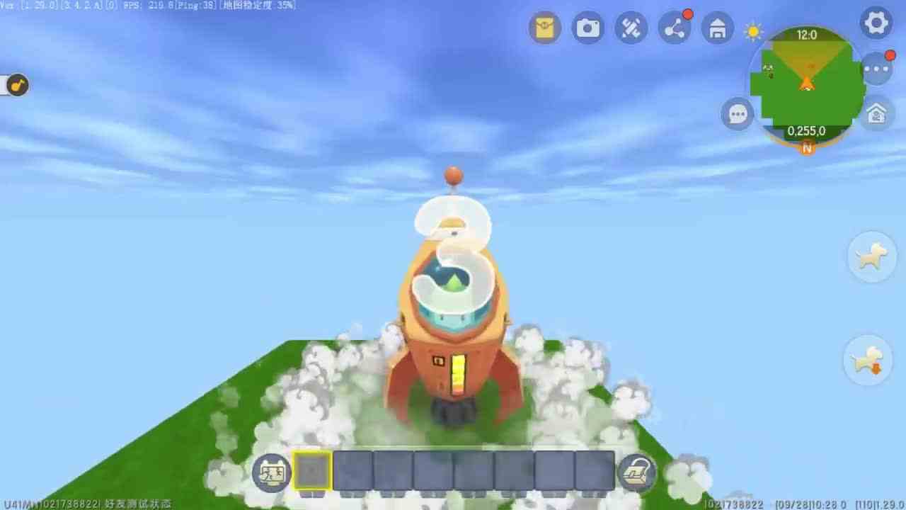 迷你世界：什么物品能突破256层呢？火箭推拉臂树苗，谁能成功？
