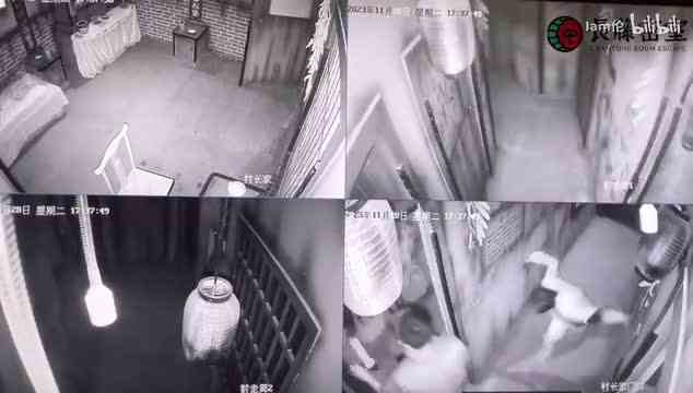 和小伙伴玩密室《三更天》1