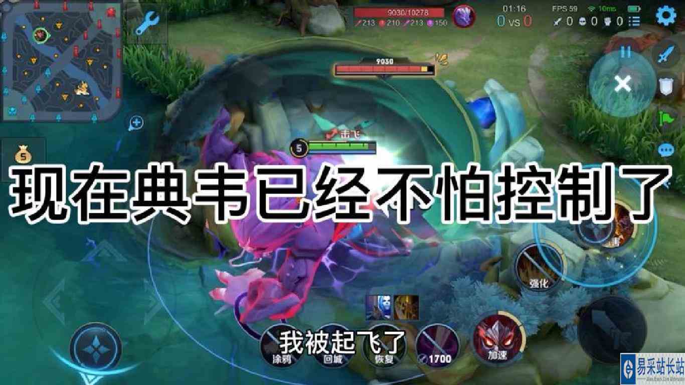 你们也去试一下典韦被控制的时候是不是可以放大招的