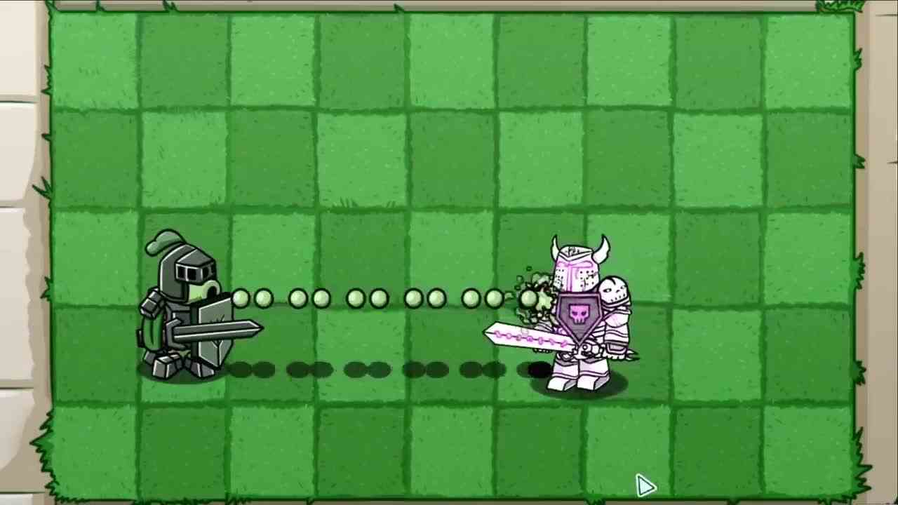 植物大战僵尸：豌豆骑士攻速加999，使出无影刀！谁能战胜他？