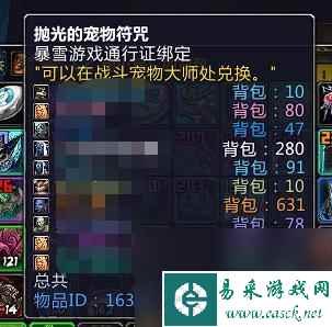 魔兽世界：9.1上架新宠物，特效完爆绝版道具，老玩家又成