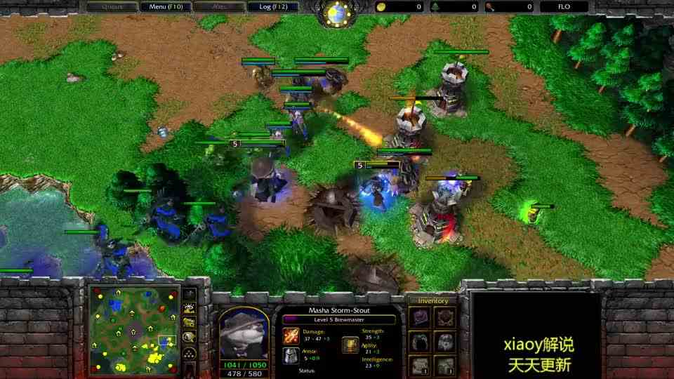 空中霸主的拆迁生活魔兽争霸xiaoy解说彩色sok