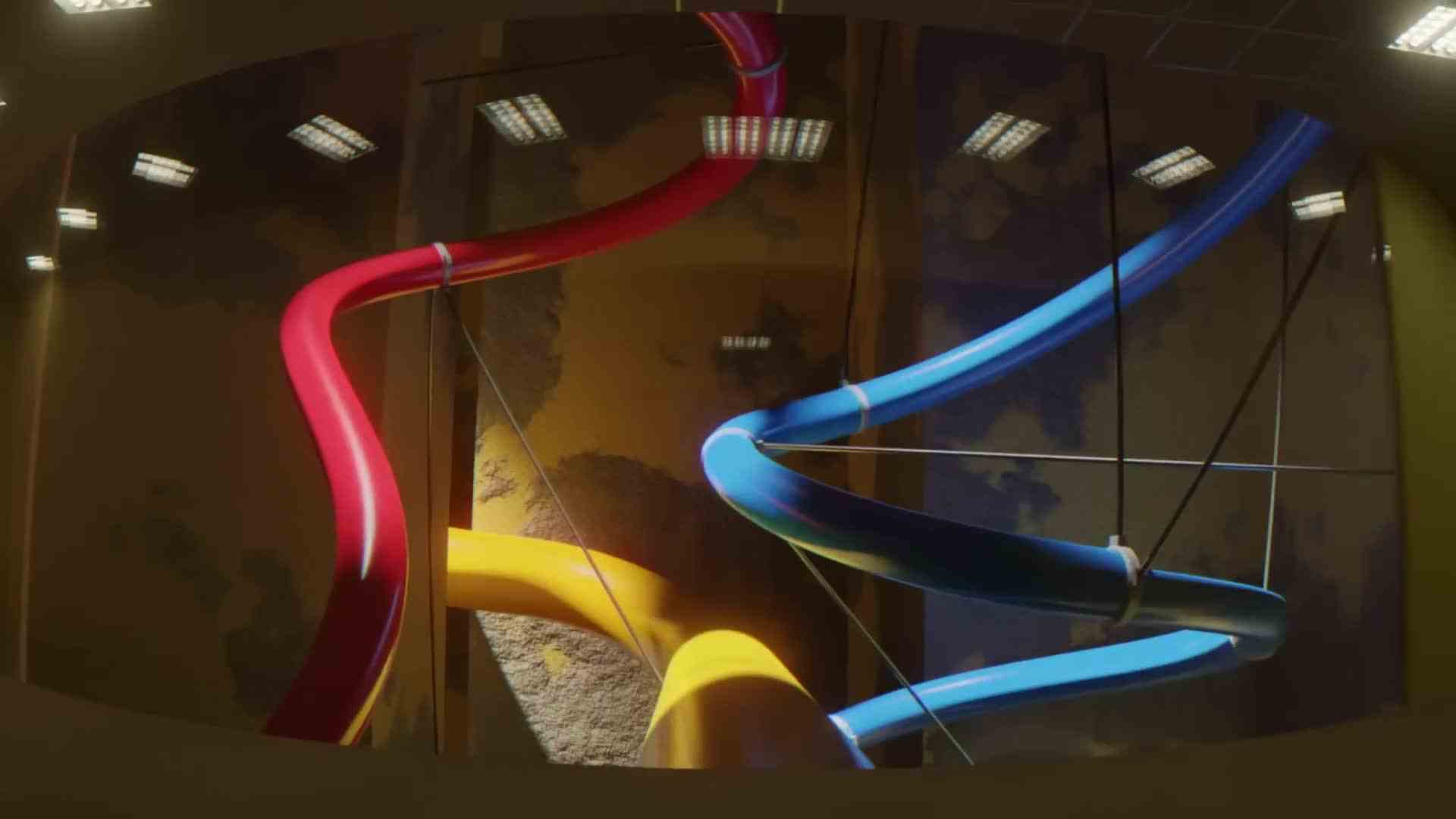 这里的强光既然会石化，太不可思议了 #游戏解说 #密室逃脱 #后室