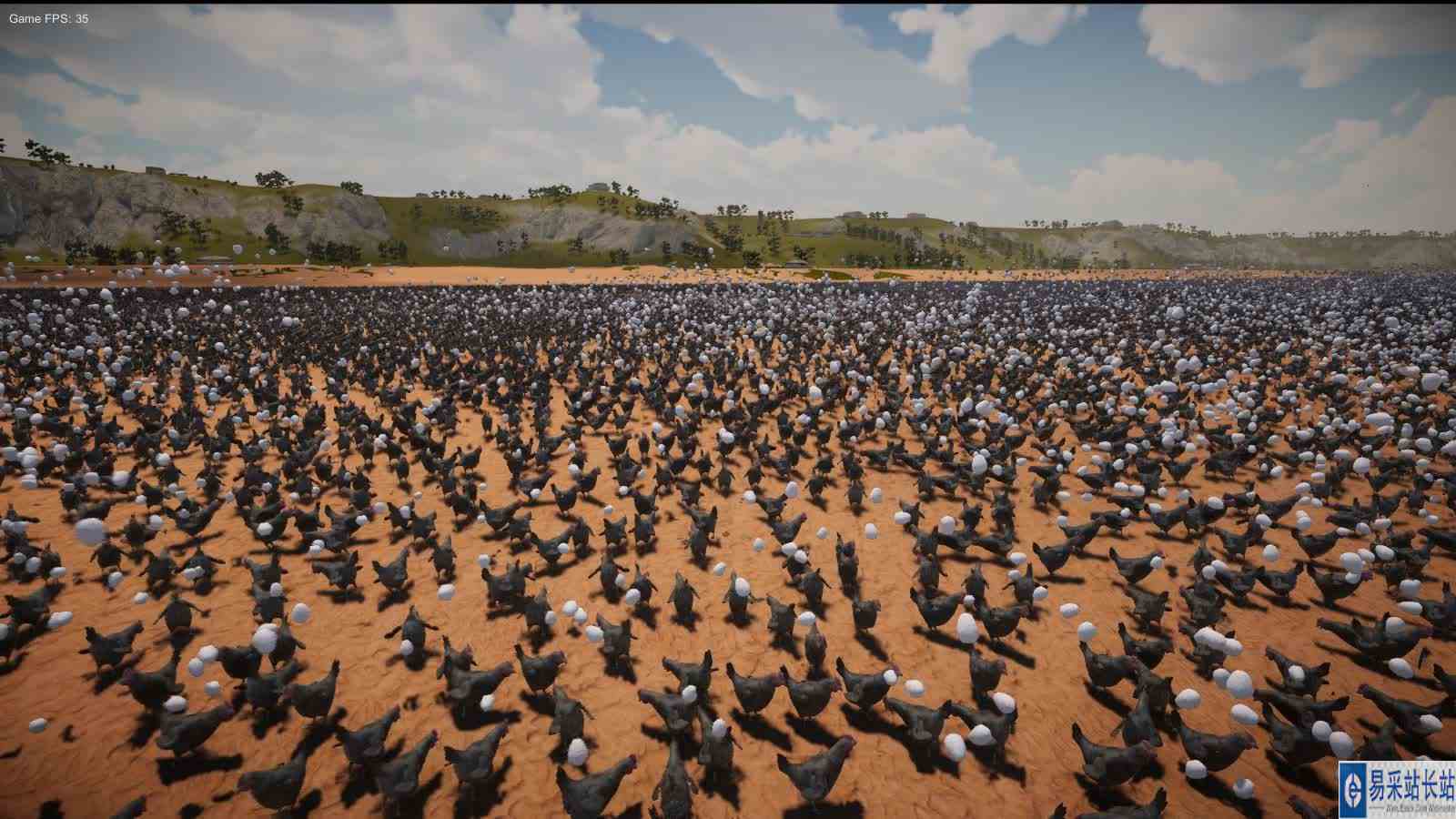 史诗战争模拟器2：百万丧尸冲锋，40万只战斗鸡能否抵挡？