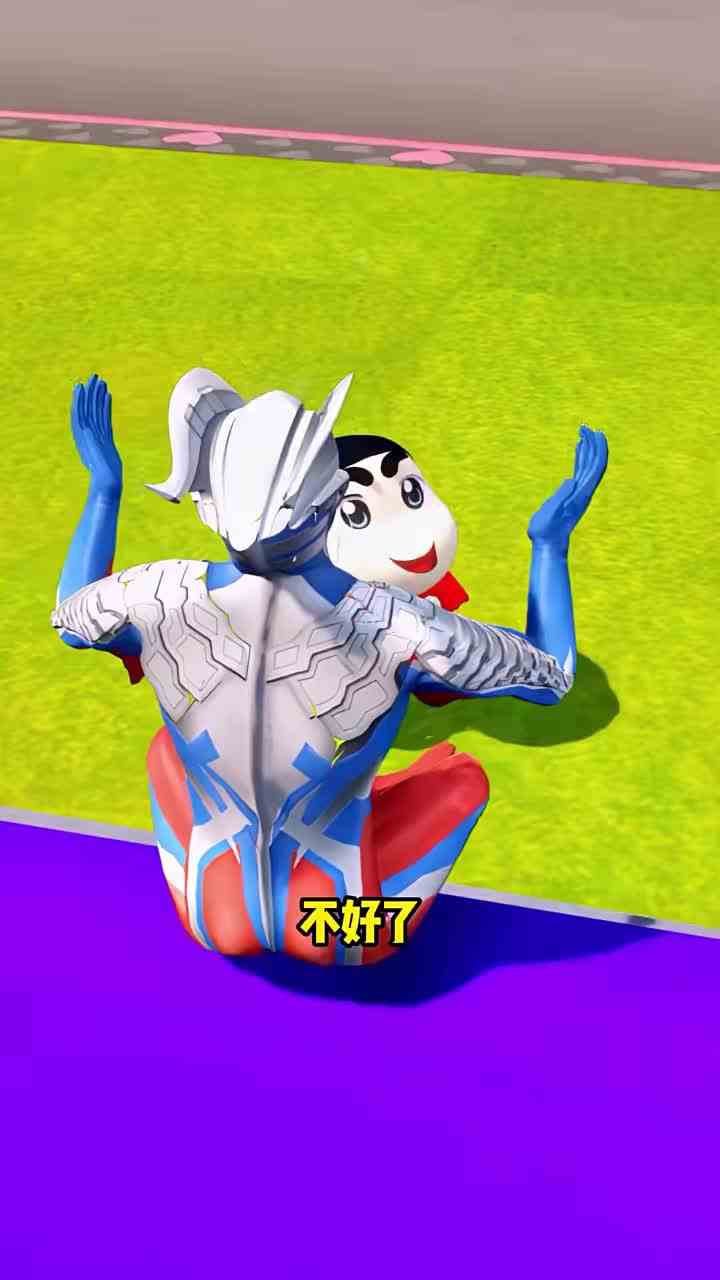 奥特曼被冰冻了，怎么办 #奥特曼 