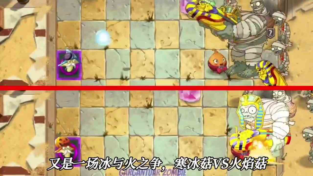 植物大战僵尸：冰火之争，略胜一筹？