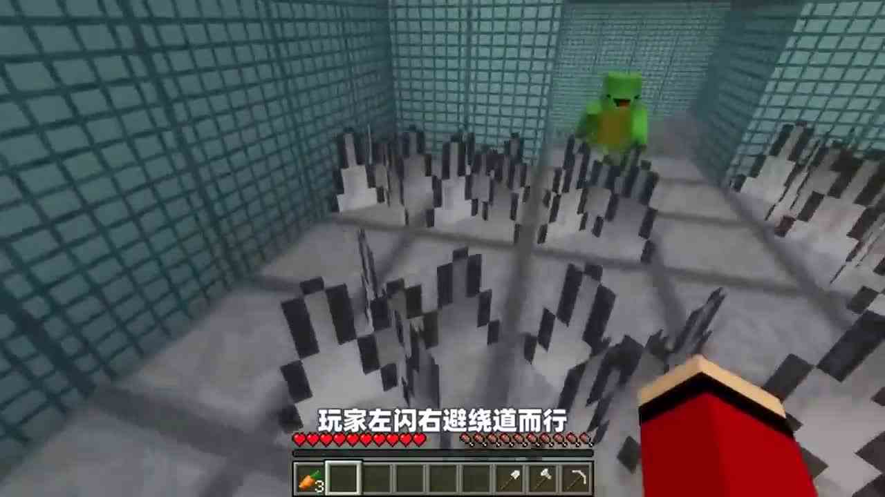 我的世界：安全屋建造比赛，玩家建造出了地下摩天大楼