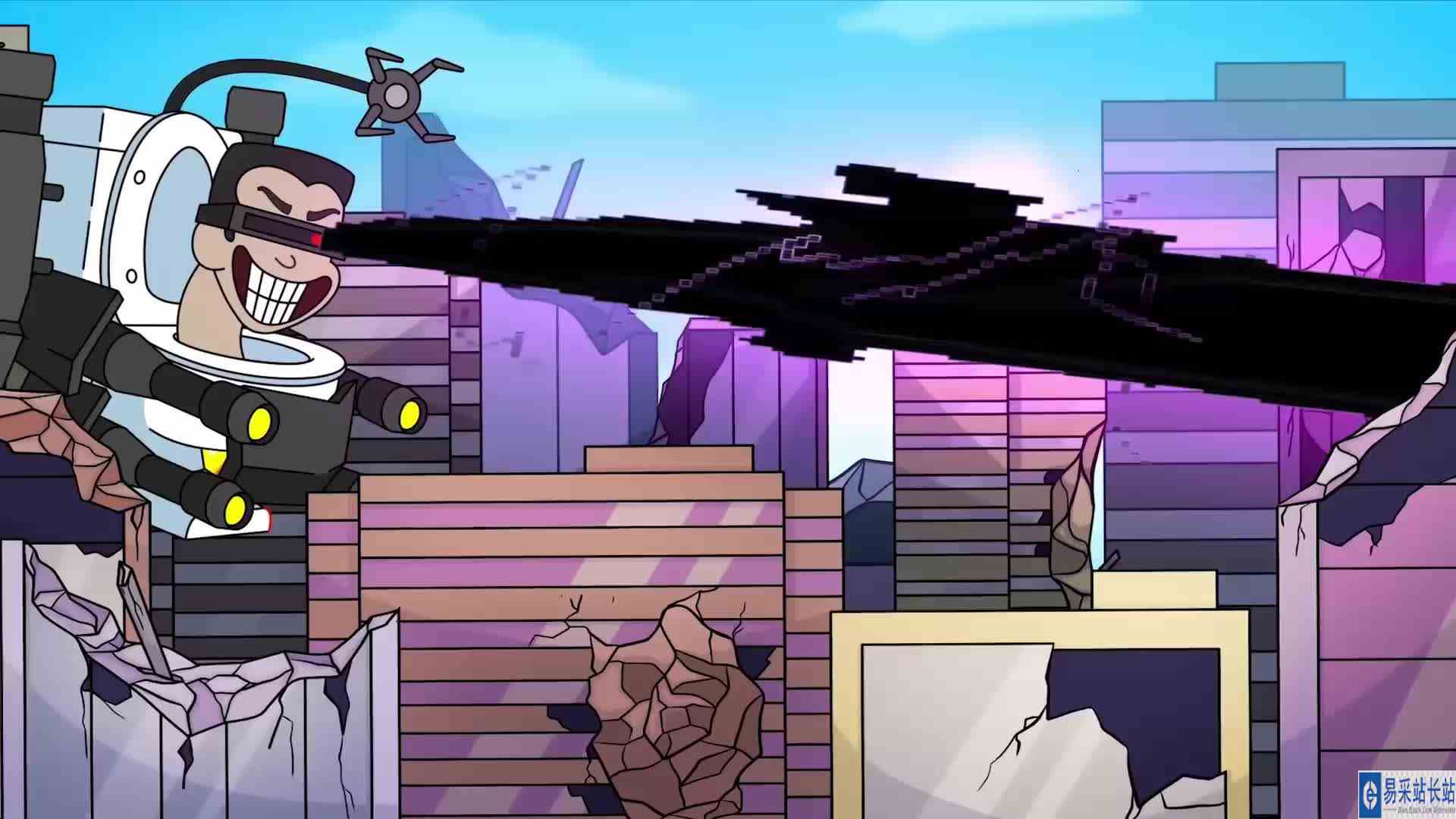 马桶人VS监控人：暗黑泰坦音响人大战泰坦监控人？！