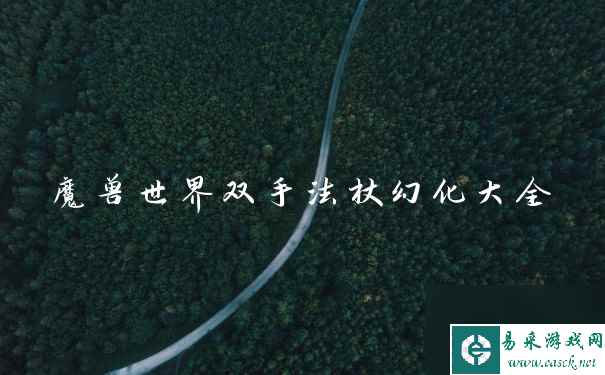 魔兽世界双手法杖幻化大全