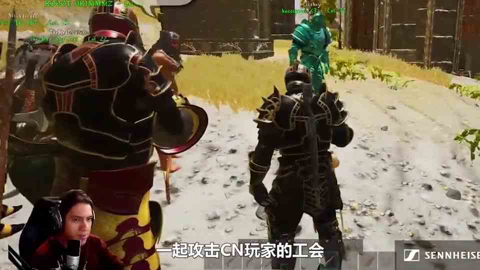 老外欺负新手中国玩家，结果被按在地上打