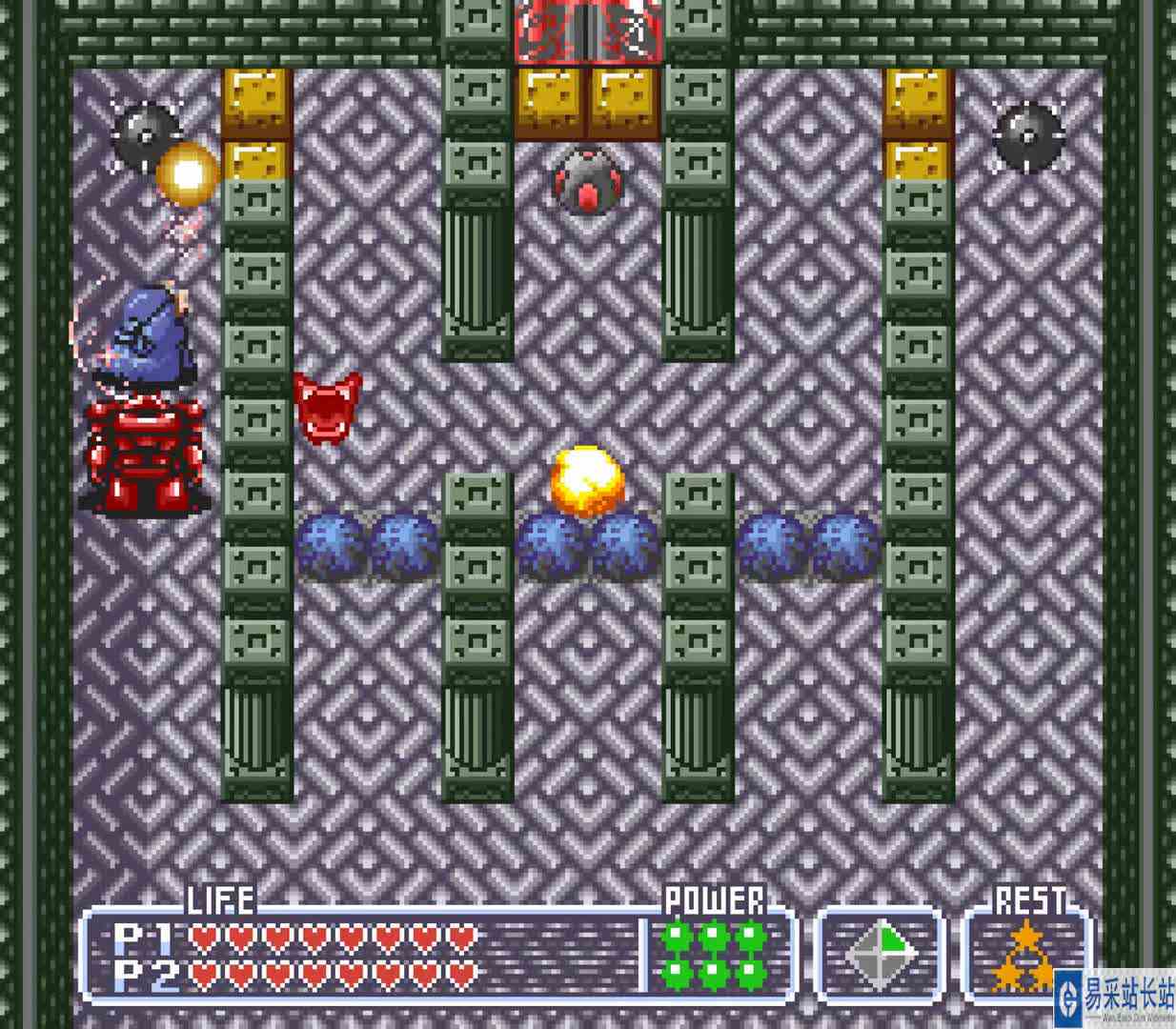 朋友游戏\-爆裂斗球 FireStriker SNES