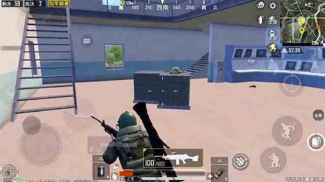 和平精英：用据点武器吃鸡，激光导弹+大菠萝，连炸11人！