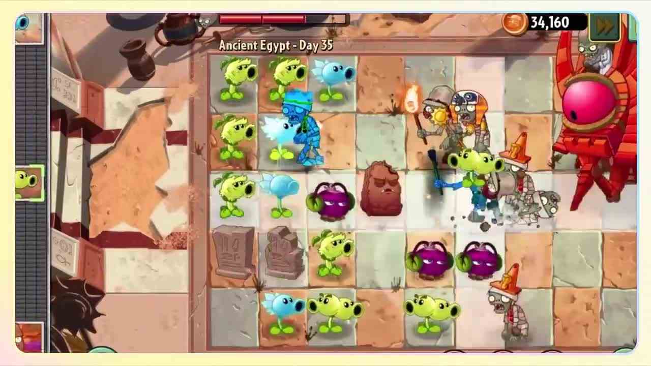 植物大战僵尸：红了眼的僵王？