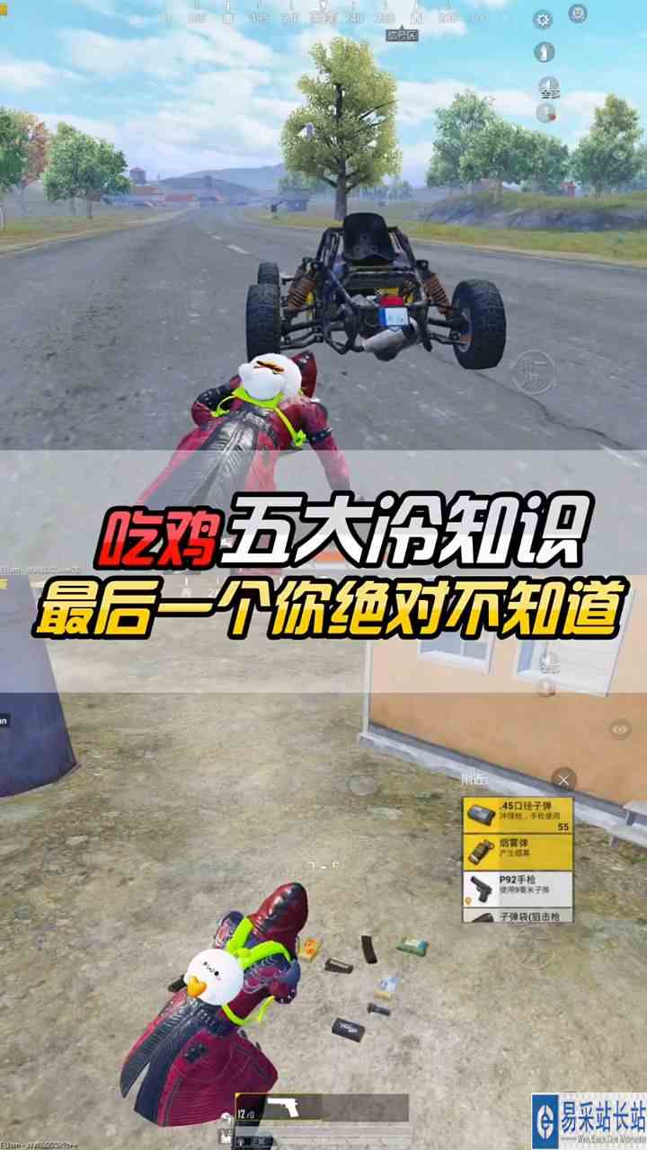 小婷：吃鸡中很少人知道的冷知识，你们知道吗？