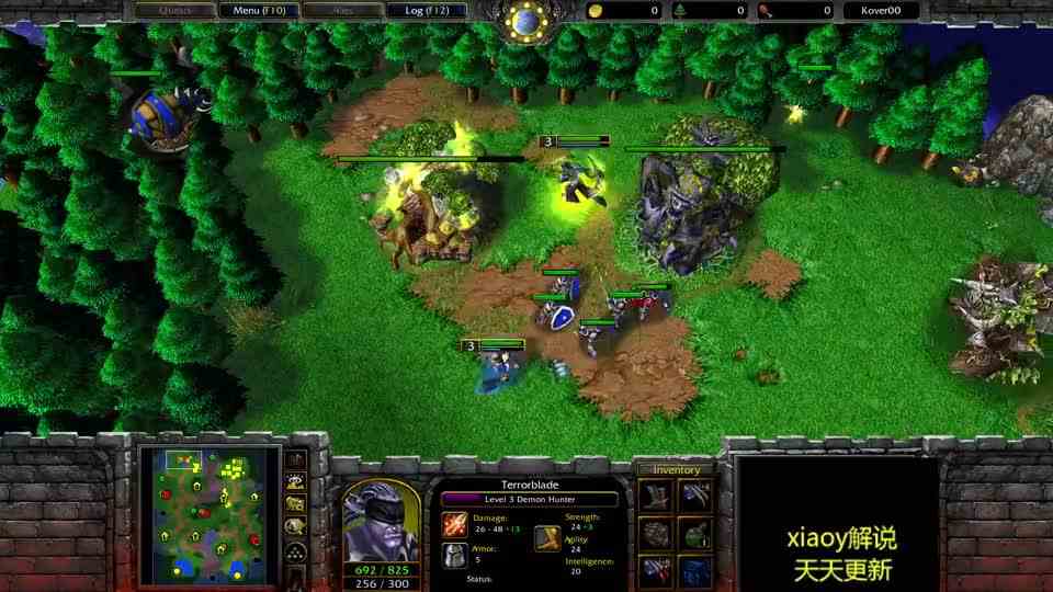 直接冲基地是一种风格魔兽争霸xiaoy解说彩色浪漫