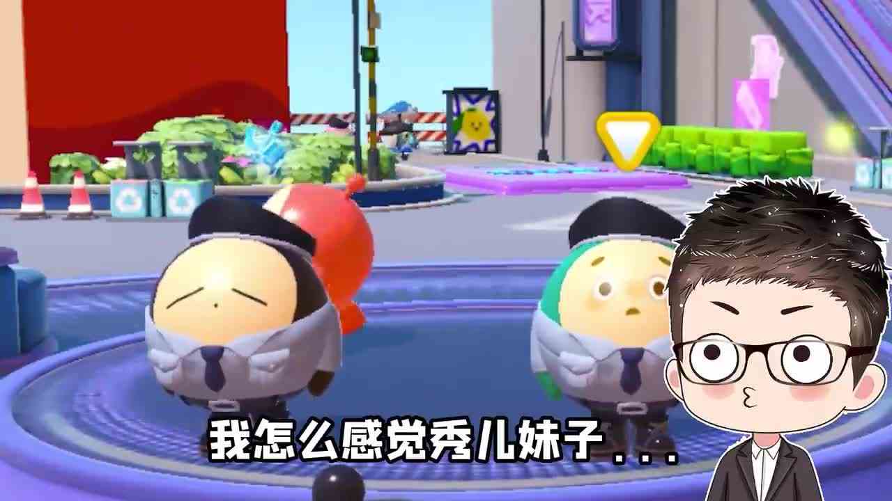 蛋仔派对：蛋仔岛惊现天雷？我被雷劈穿越了！都是秀儿捣的鬼