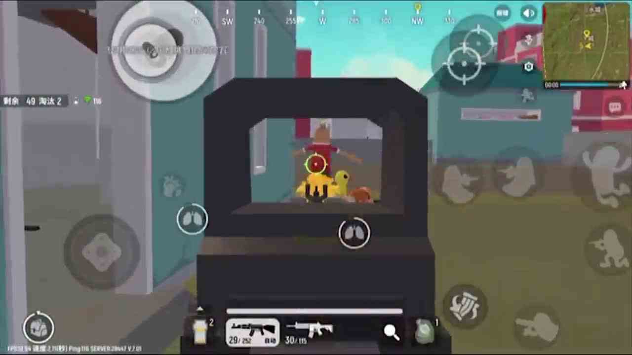 香肠挑战：15倍镜加AWM是什么感觉？超远距离一枪爆头！