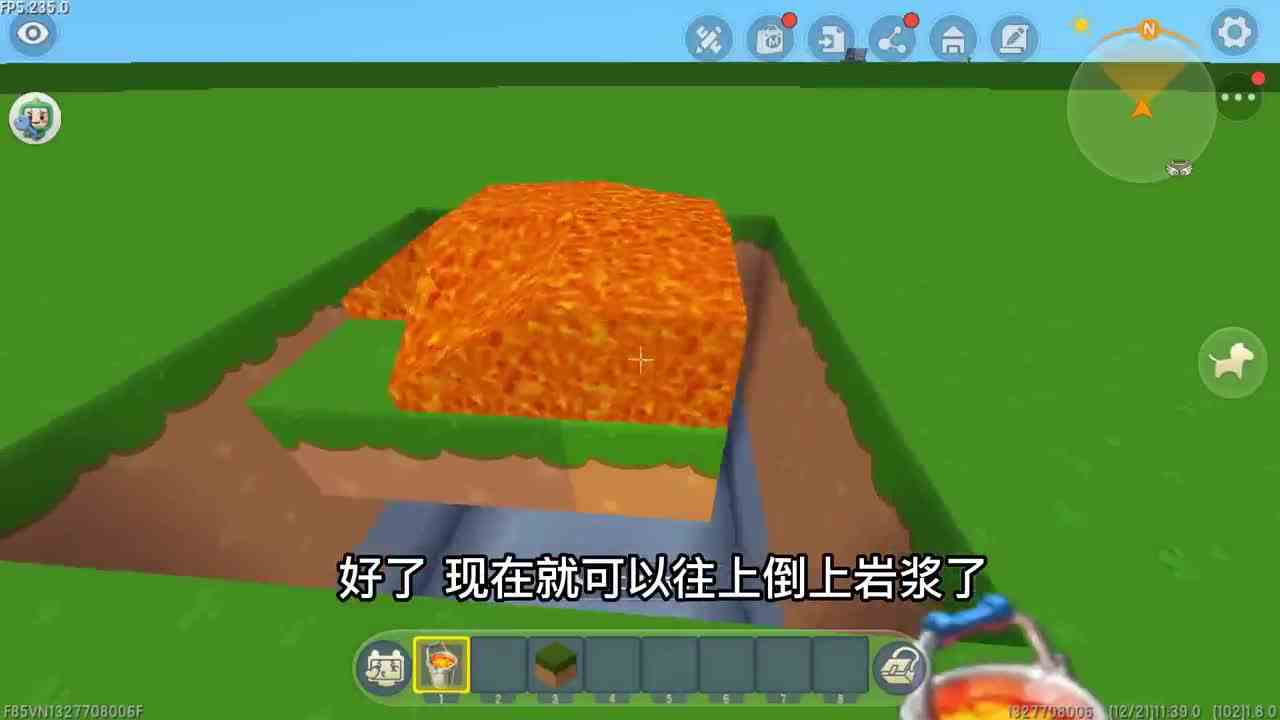 迷你世界：不同玩家制作岩浆房，新手VS大神，新手制作的太敷衍了