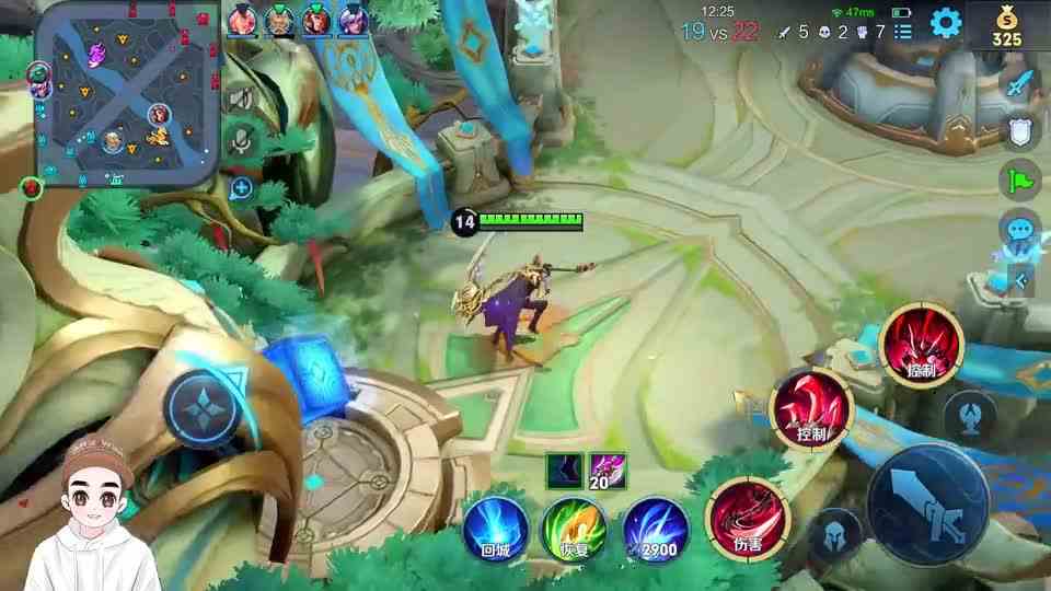 白起教学，打野刀改了一下，白起也站起来了