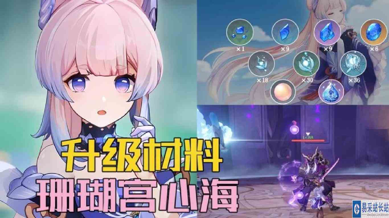 【原神】：珊瑚宫心海，突破素材，快把你的老婆娶回家#原神