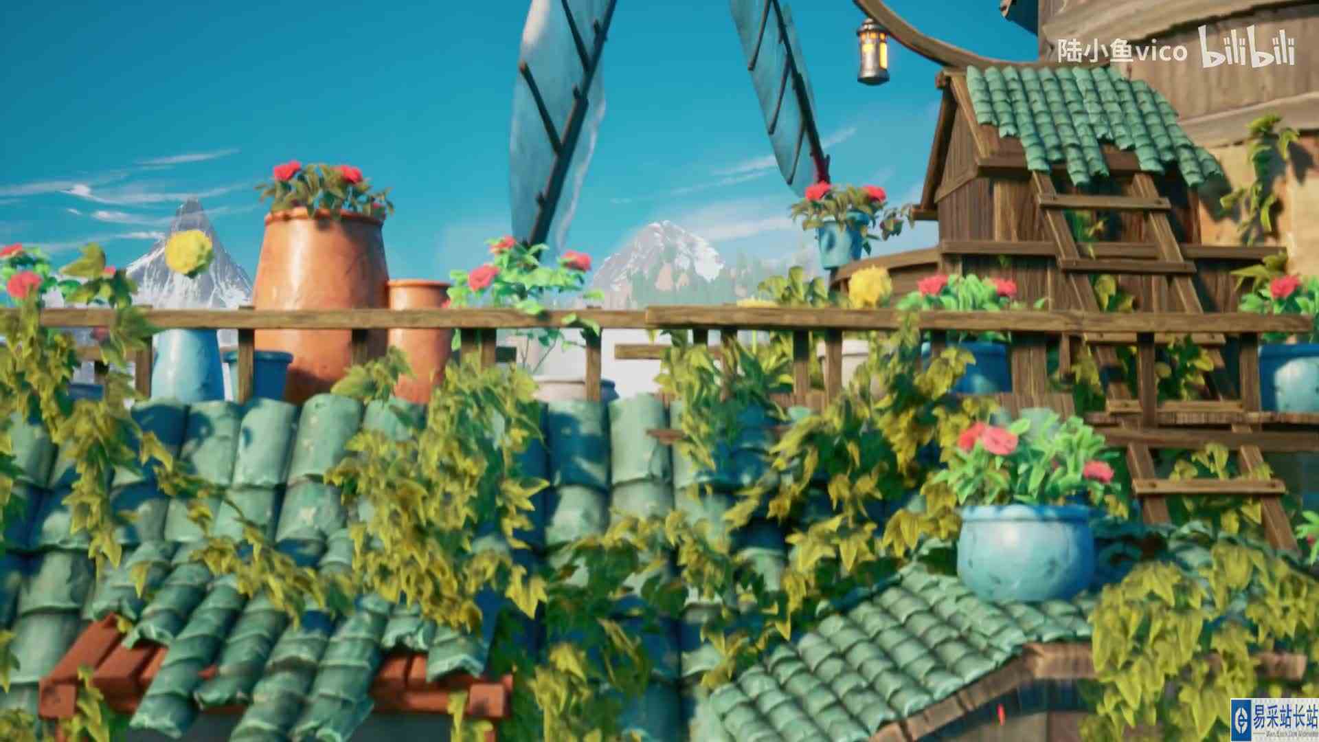 【ue5】高原小镇——你也想生活在安逸的世界吗