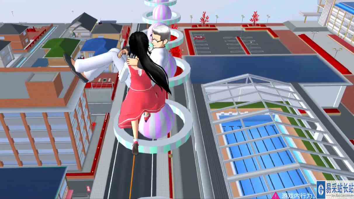 樱花校园模拟器:家里着火了，爷爷还在家呢#樱花校园模拟器