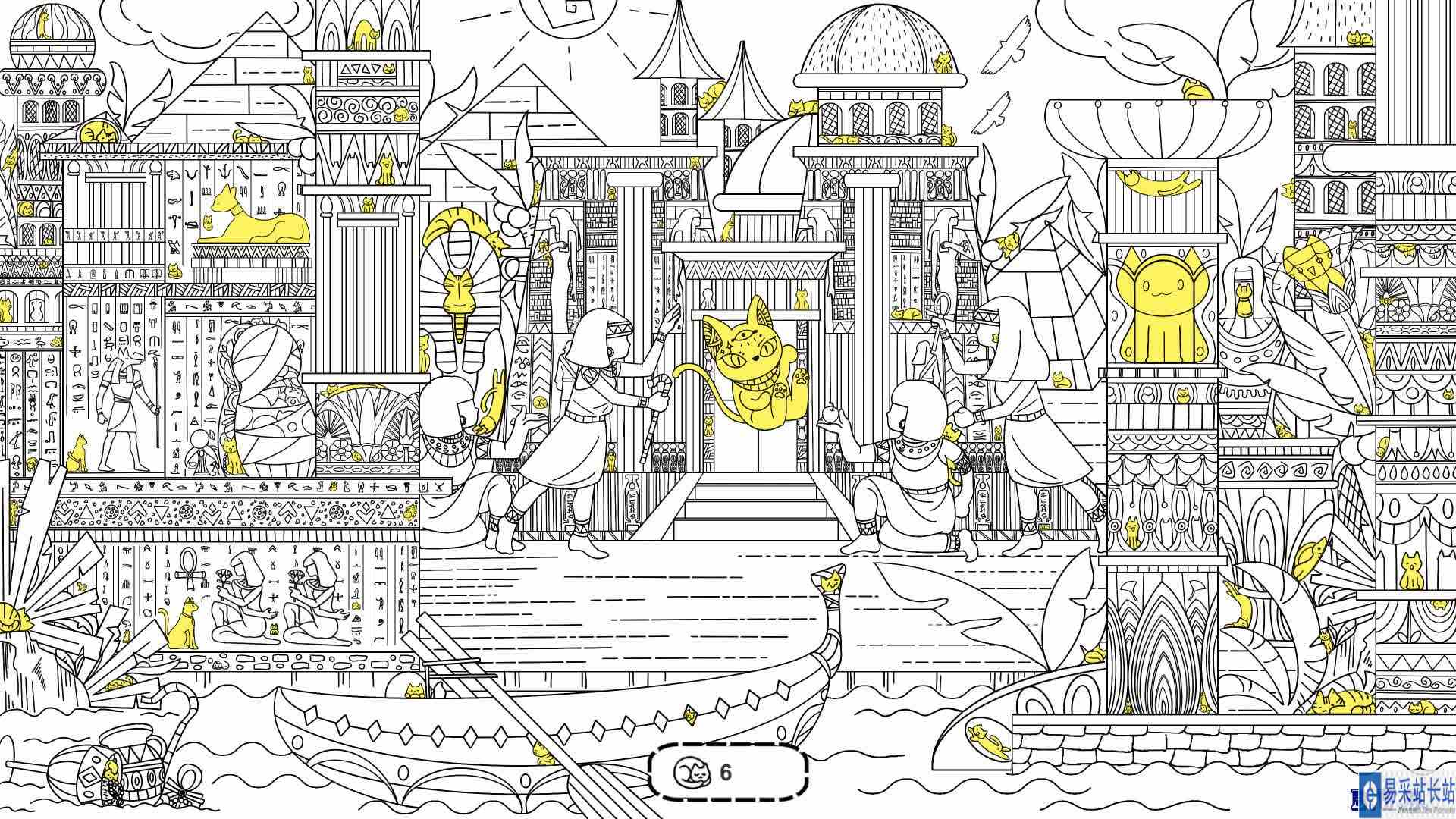 steam游戏我的猫咪在哪里？\-一款可以合家欢共同找寻猫猫藏身处的休闲游戏