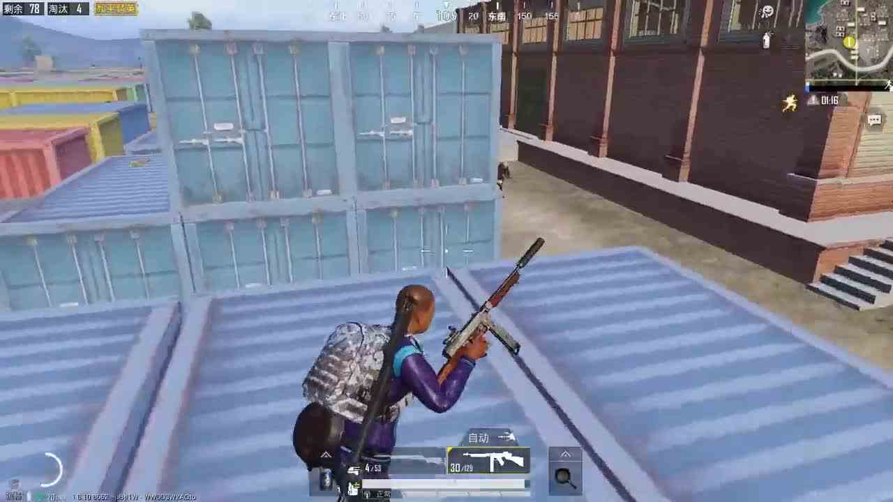 和平精英：决赛圈让人机吃鸡，用大菠萝接住空投，最终16杀