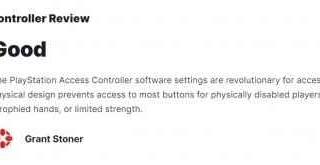 IGN评测PS5最新无障碍手柄：7分 目标受众不够广泛!