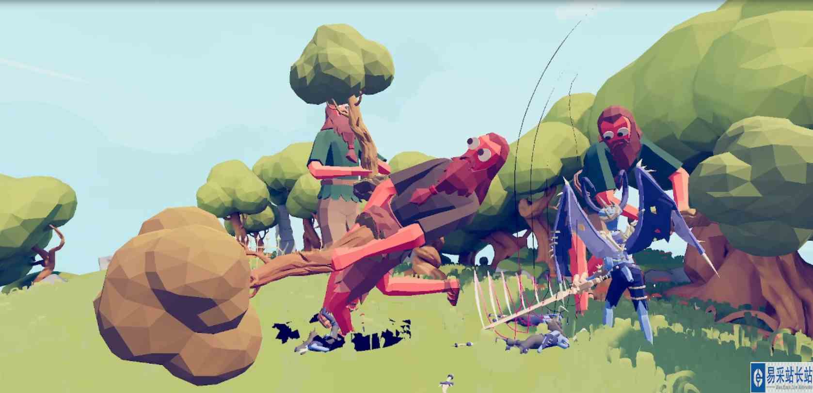 全面战争模拟器：真不知道他们怎么想的，非得刚正面，这悲剧了吧