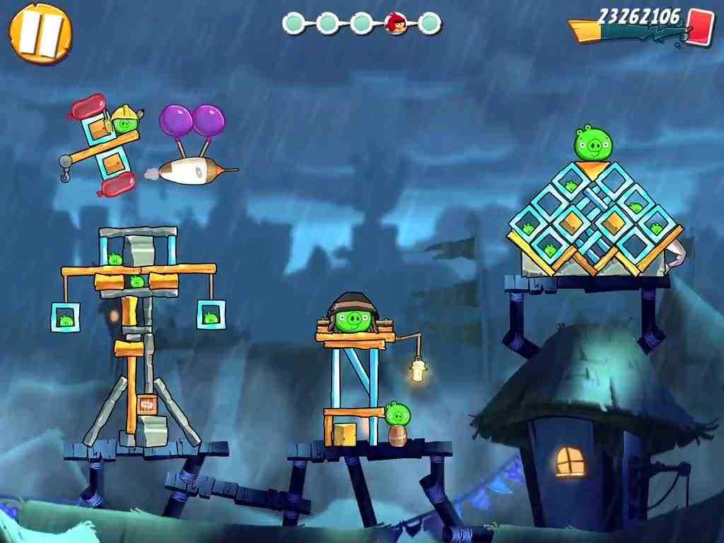 愤怒的小鸟2游戏：颤栗国王猪加入新关卡！