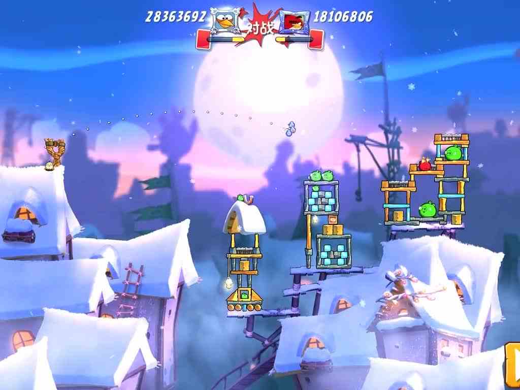 愤怒的小鸟2游戏：竞技场5连胜！