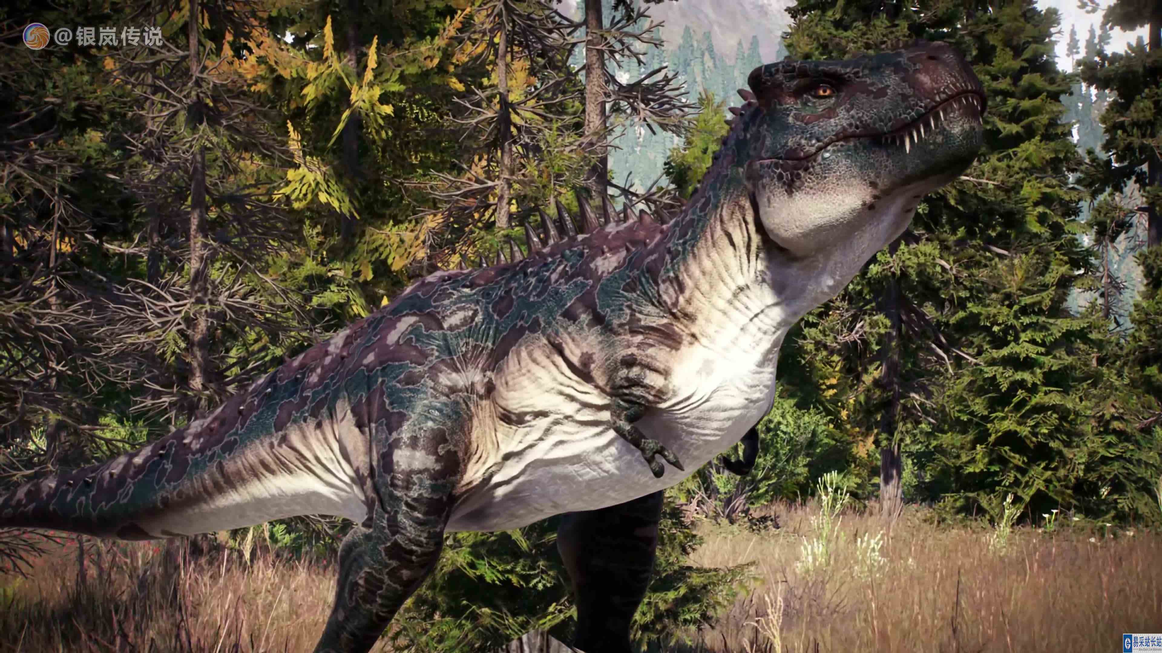 特暴龙 VS JP3 棘龙 ~ 侏罗纪世界进化 #游戏新星扶持计划 