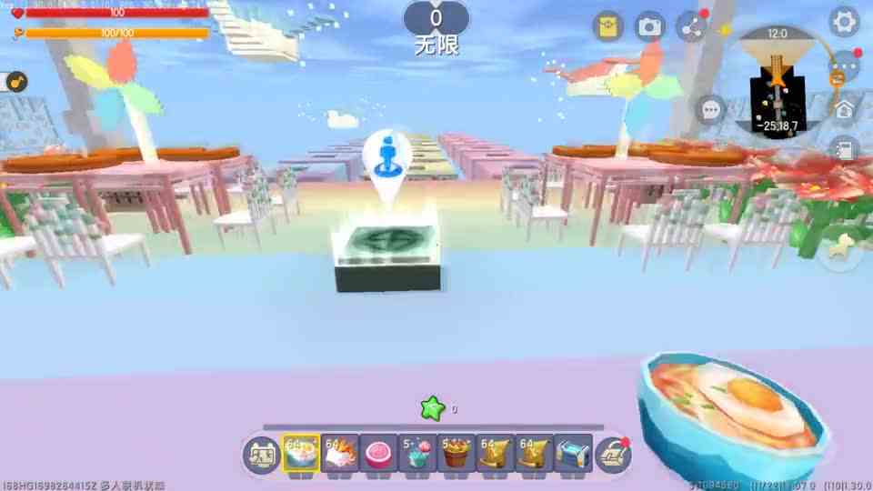 迷你世界：比赛挣面包，小燕子一看到这个就很有兴趣