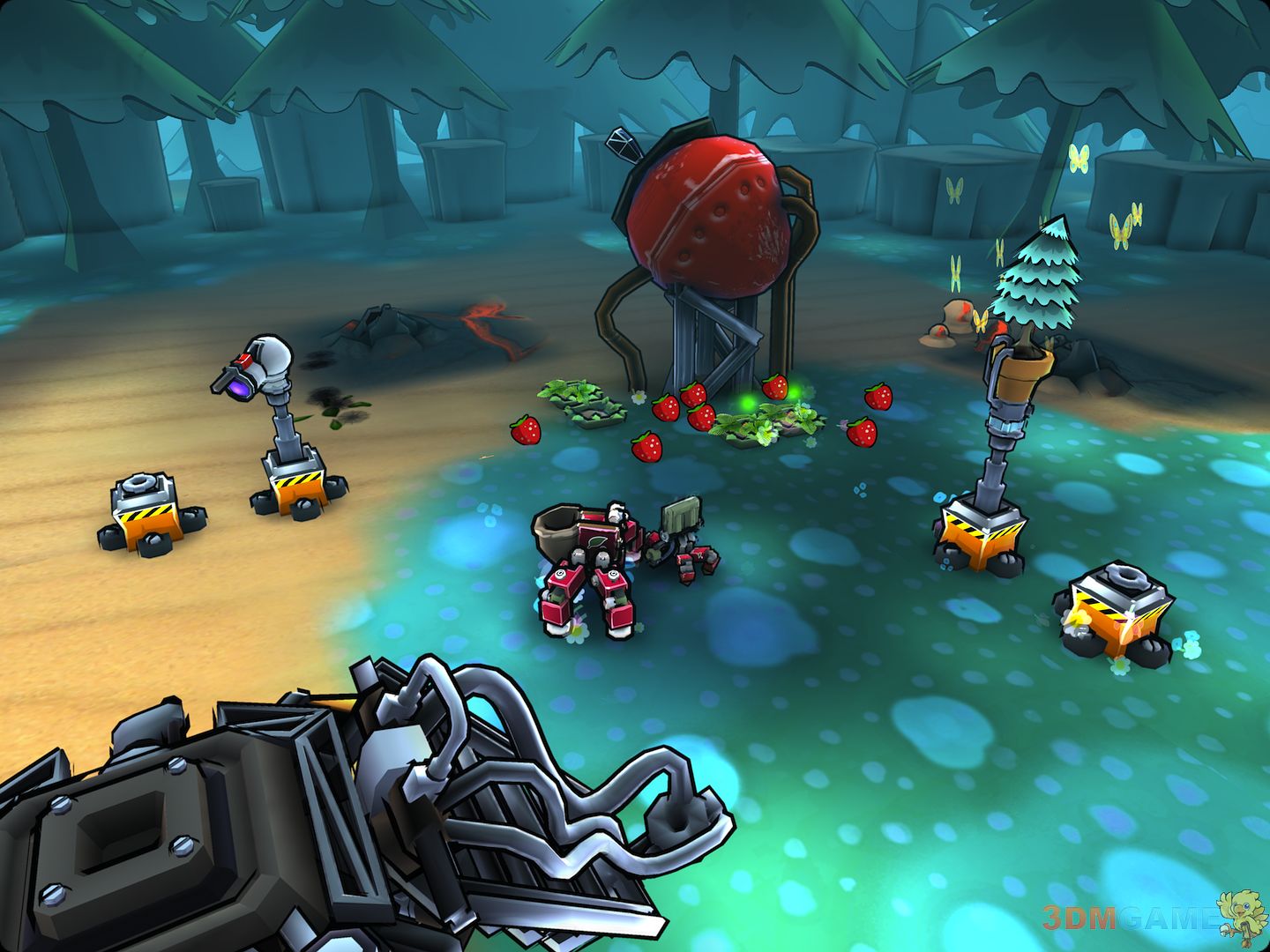 机器人组装炮塔 游戏截图