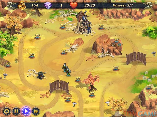 皇家防御：隐形的威胁 游戏截图