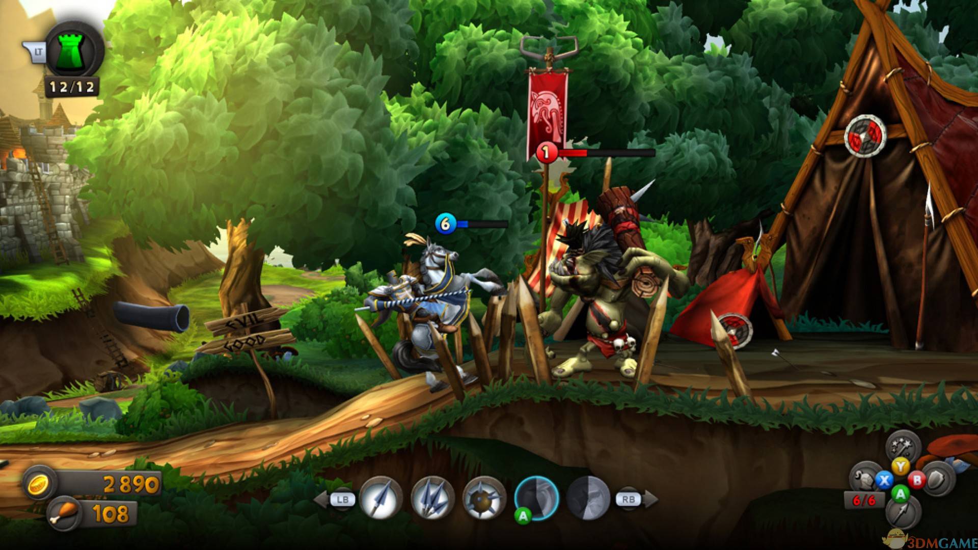 城堡风暴 游戏截图