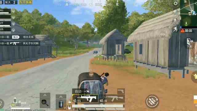 和平精英：巧遇搞笑吃鸡？独自一人在树下跳舞，难道是个陷阱