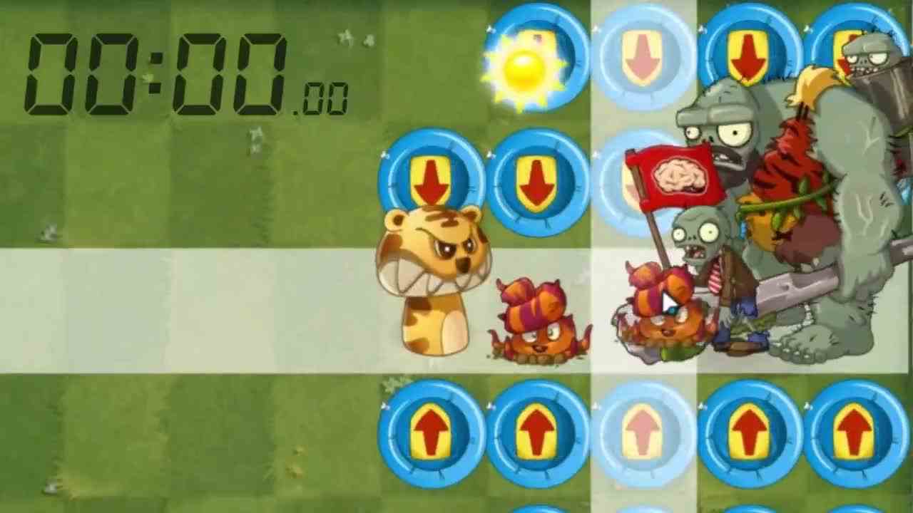 植物大战僵尸：虎头菇与桑葚爆破手PK，百分比毒伤谁更胜一筹呢