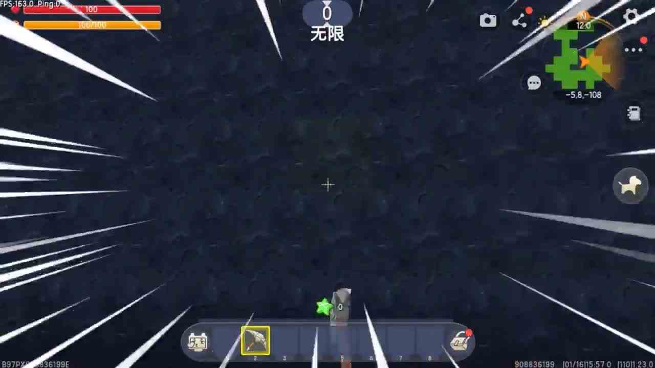 迷你世界：不同人逃离基岩房！肝帝用镐子，特技玩家用沙块？