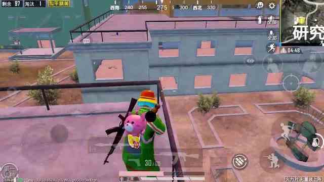 和平精英：据点武器箱吃鸡，四联火箭筒VS战斗机，太猛了！