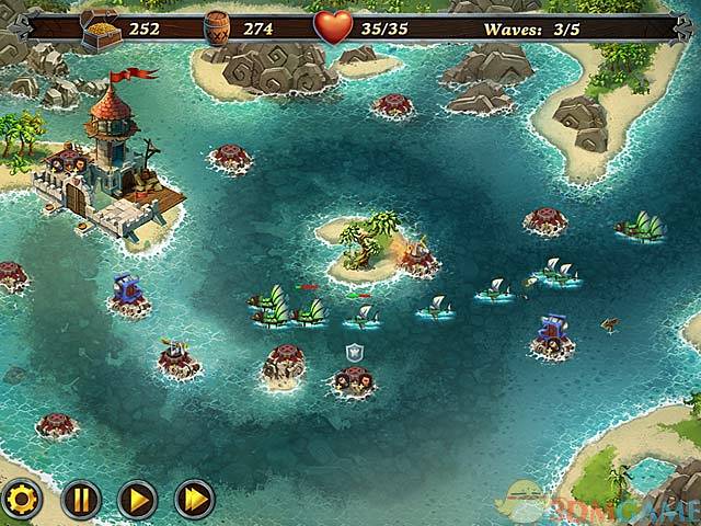 海盗防御 游戏截图