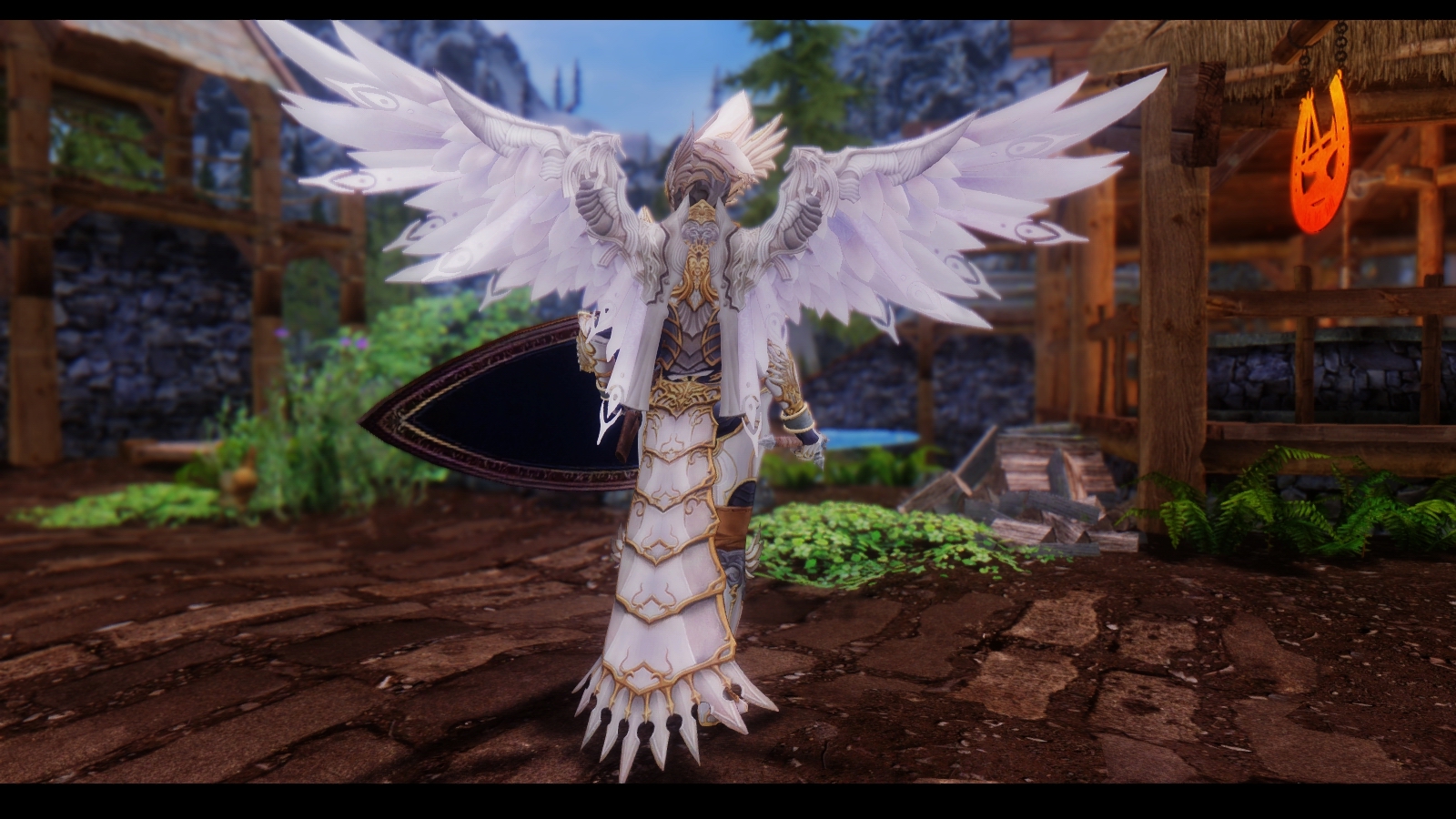 上古卷轴5：天际 少女卷轴之银骑天使套装