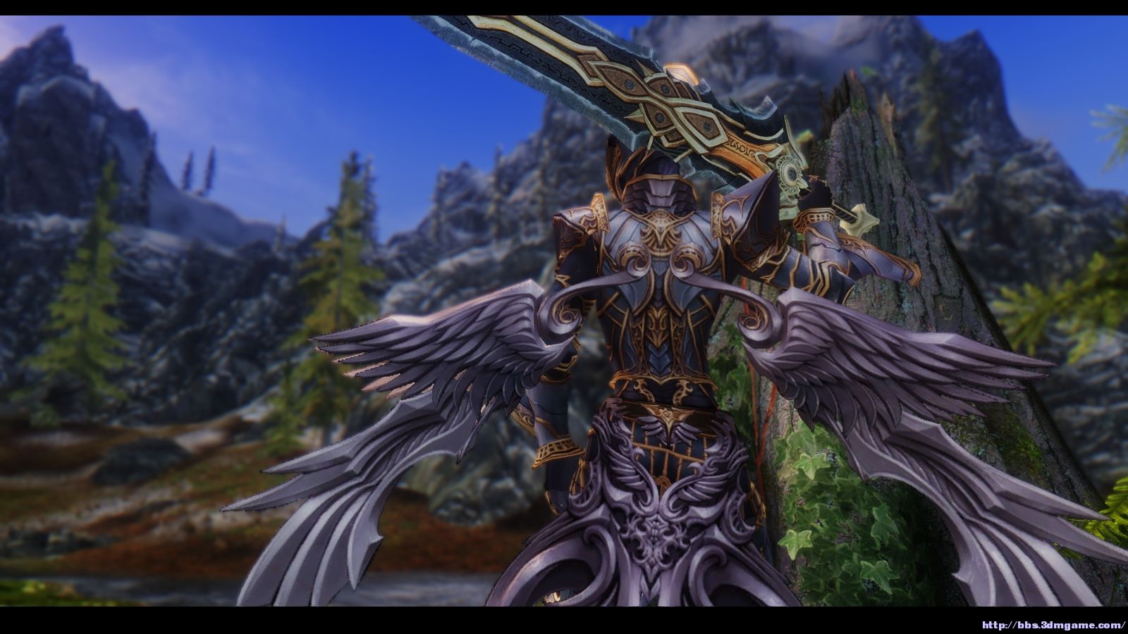 上古卷轴5：天际 少女卷轴之黑暗骑士服装