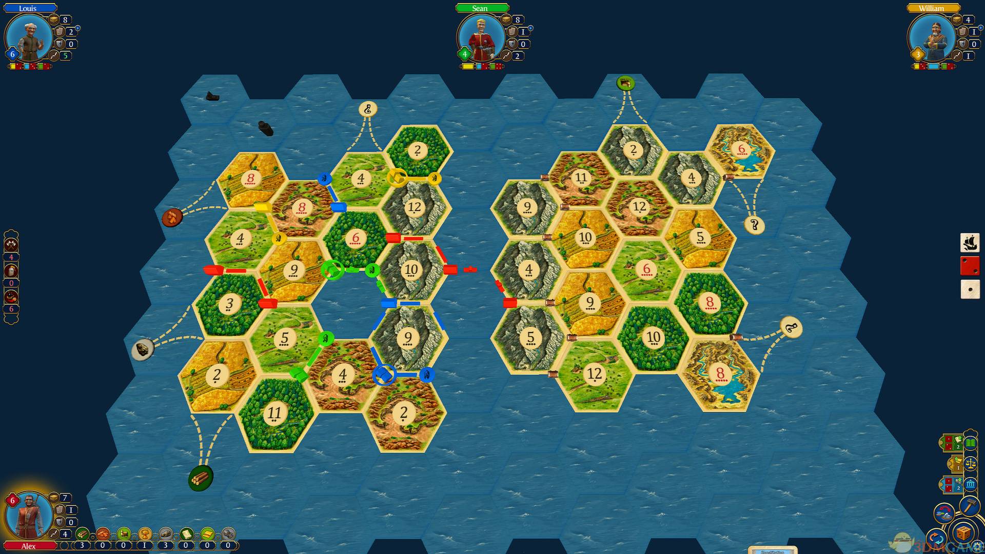 卡坦岛：造物主版 游戏截图