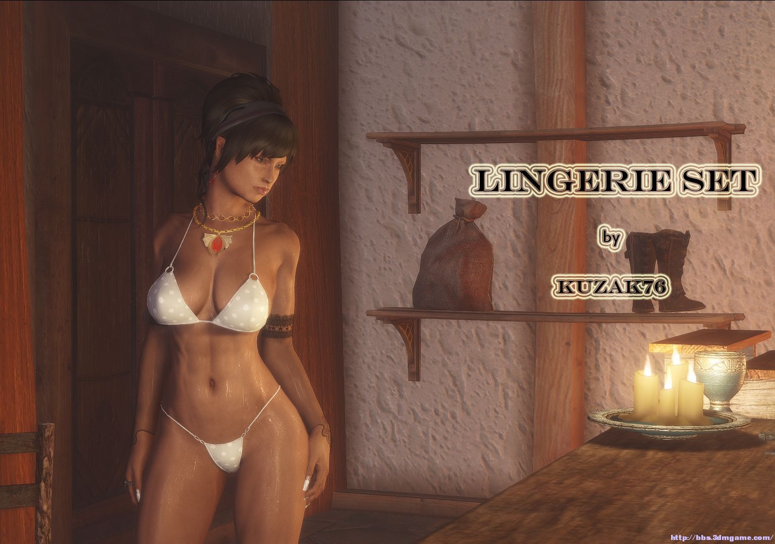 上古卷轴5 内衣MOD 俄网性感内衣汉化整合